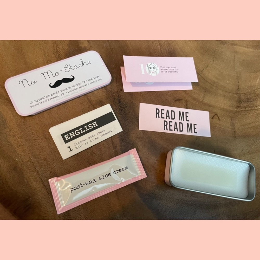 No Mo-Stache Portable Lip Wax Kit (23 Strips)